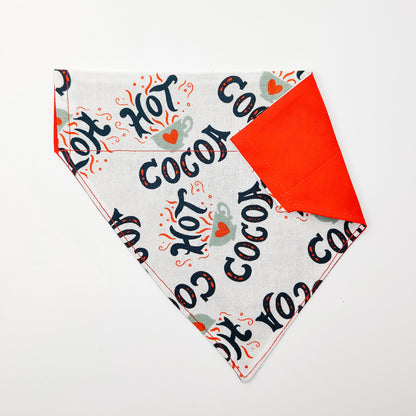 Hot Cocoa Dog Bandana & Cat Bandana