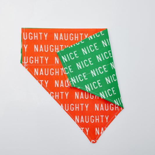 Naughty Nice Dog Bandana & Cat Bandana