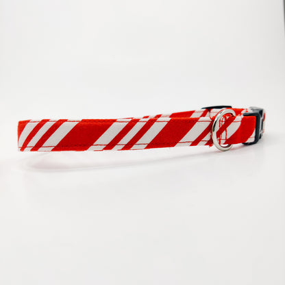 Peppermint Stripes Dog Collar/ Cat Collar