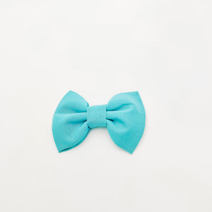 Turquoise Dog & Cat Bow Tie/Collar Flower