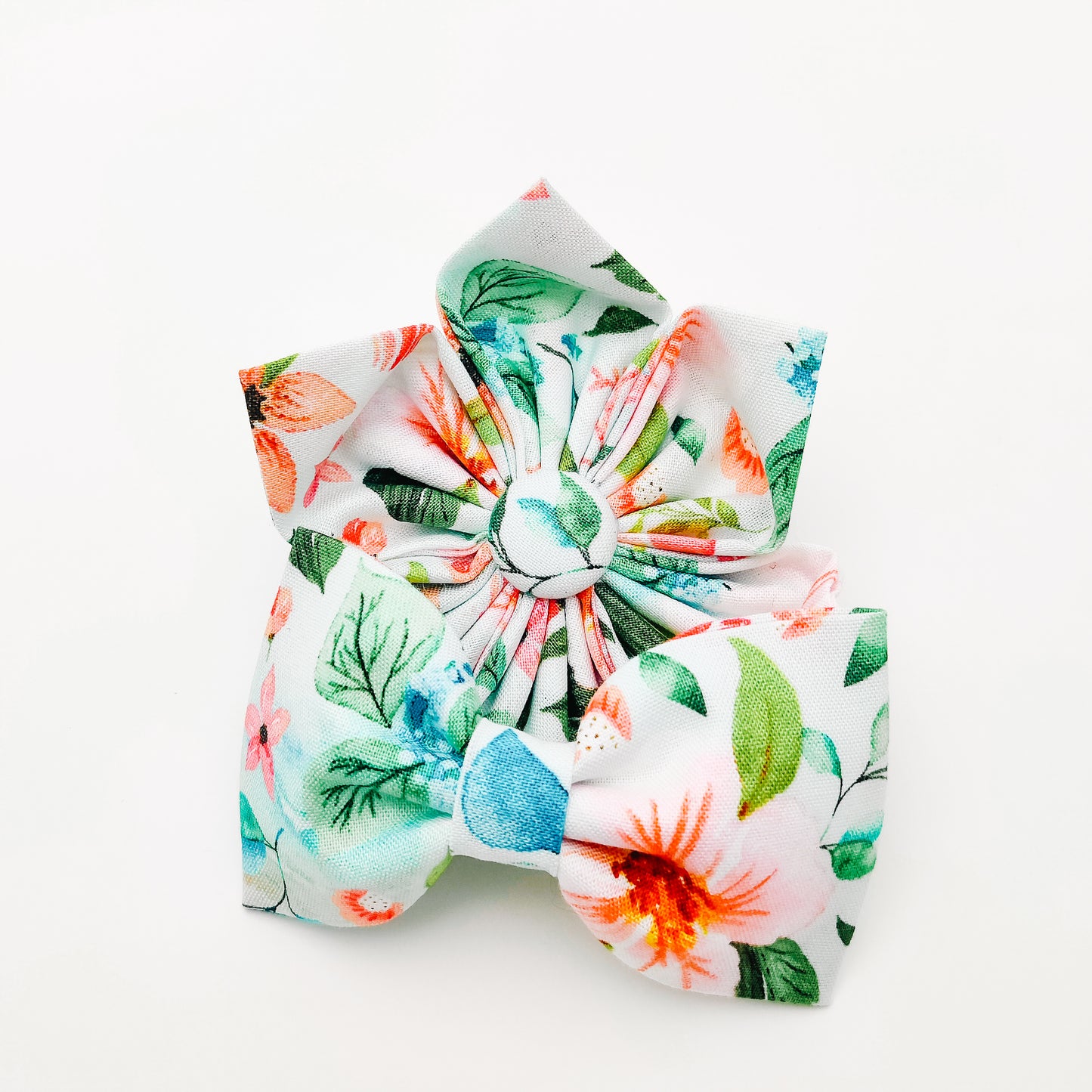 Mermaid Floral Dog & Cat Bow Tie/Collar Flower