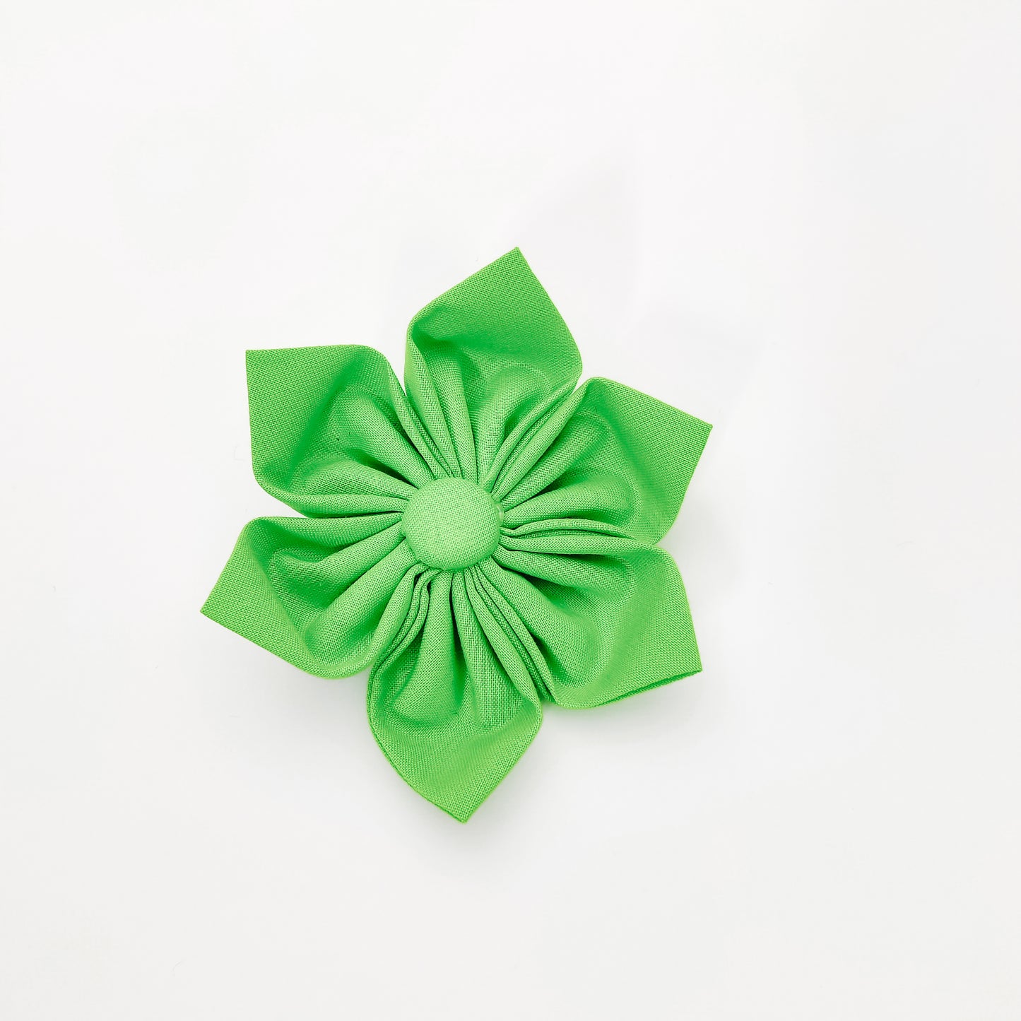 Lime Green Dog & Cat Bow Tie/Collar Flower