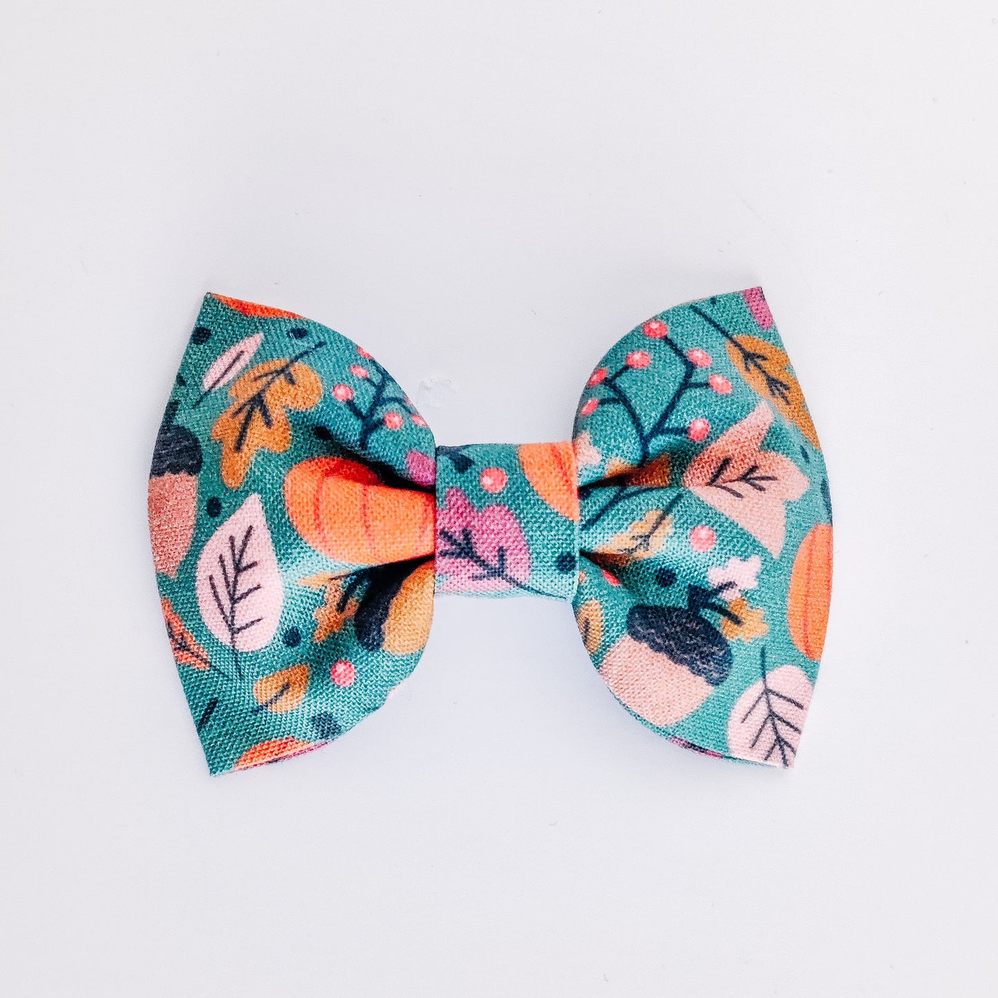 Fall Pumpkins Dog & Cat Bow Tie/Collar Flower