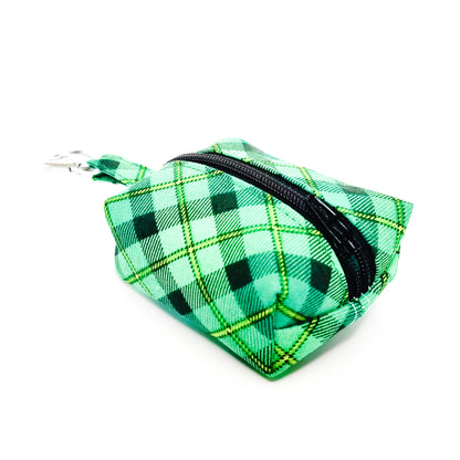 Paddy's Day Plaid Waste Bag Dispenser