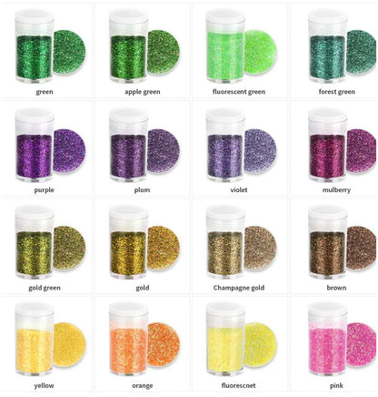 Glitter letter key chain by Cesare