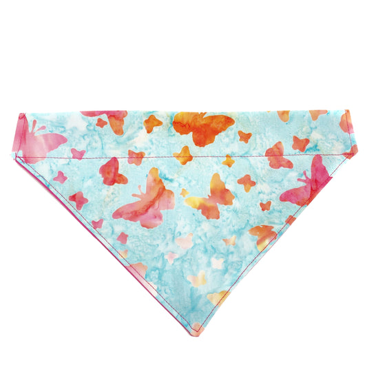 Batik Butterflies Dog Bandana & Cat Bandana