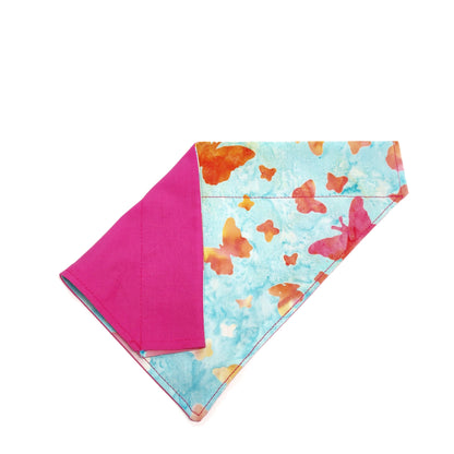 Batik Butterflies Dog Bandana & Cat Bandana