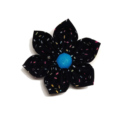 Birthday Sprinkles Dog & Cat Bow Tie/ Collar Flower