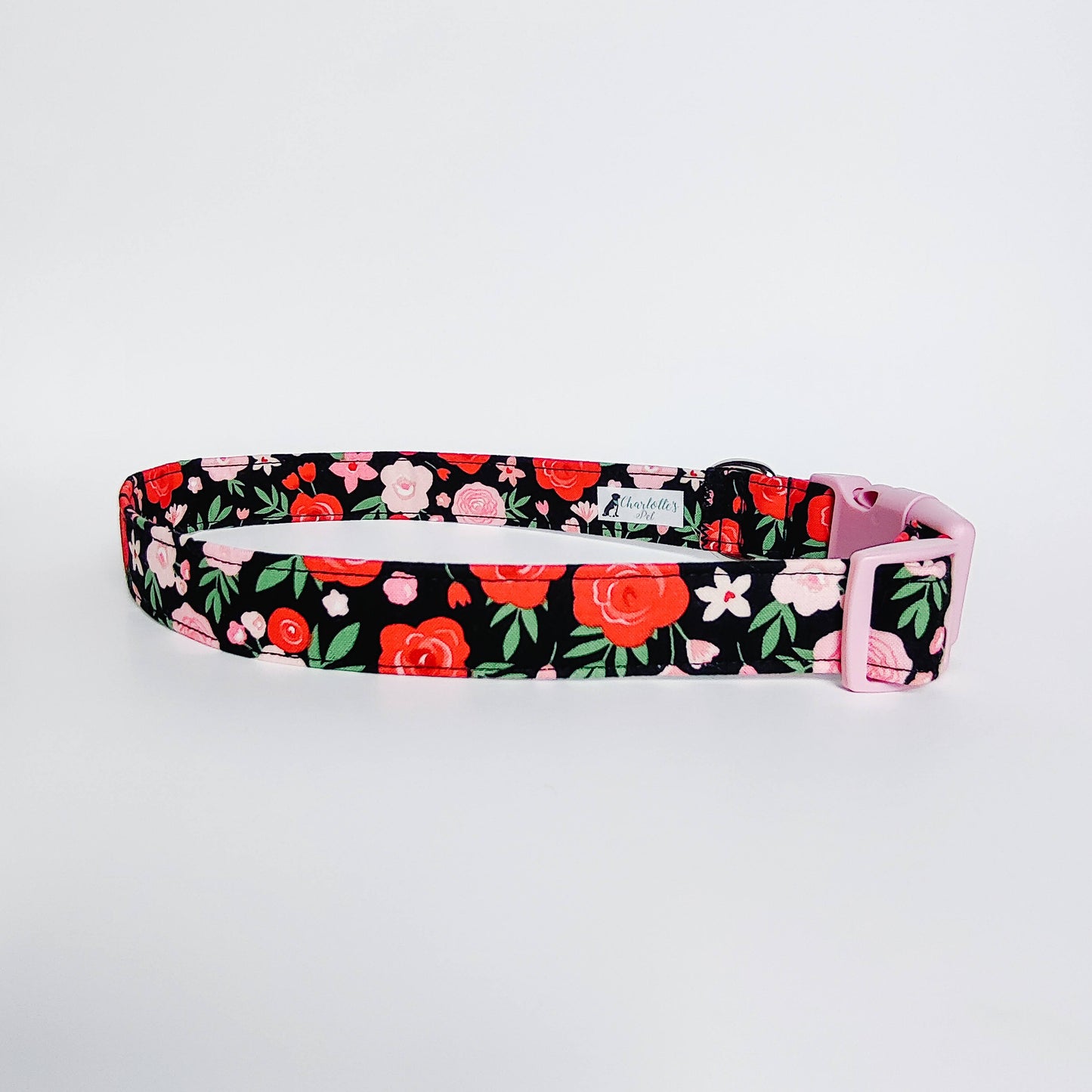 Valentine Floral Dog Collar/ Cat Collar
