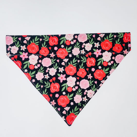 Valentine Floral Dog Bandana & Cat Bandana