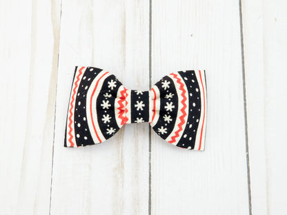 Ugly Christmas Sweater Dog Bow Tie/ Collar Flower - Charlotte's Pet