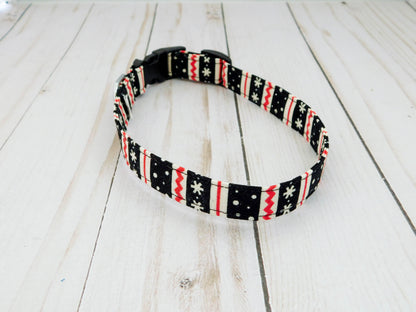 Ugly Christmas Sweater Dog Collar/ Cat Collar - Charlotte's Pet