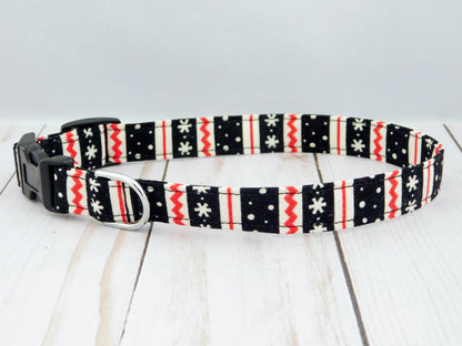Ugly Christmas Sweater Dog Collar/ Cat Collar - Charlotte's Pet