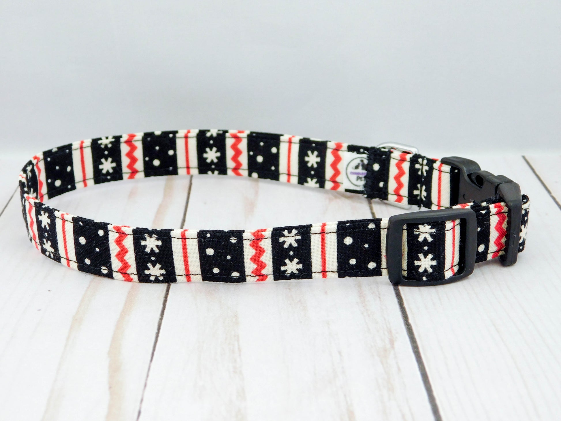 Ugly Christmas Sweater Dog Collar/ Cat Collar - Charlotte's Pet