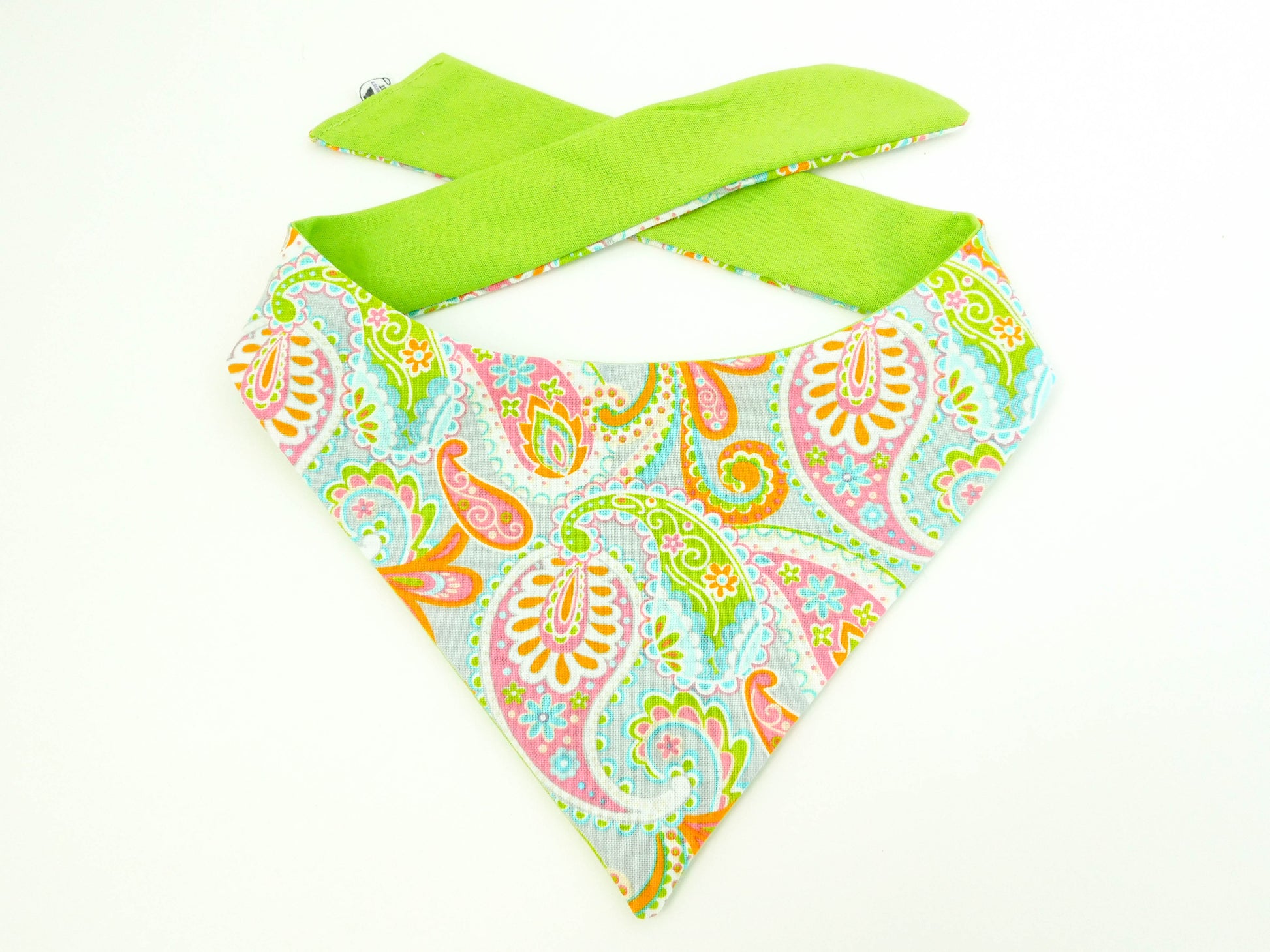 Multi-Color Paisley Bandana - Charlotte's Pet