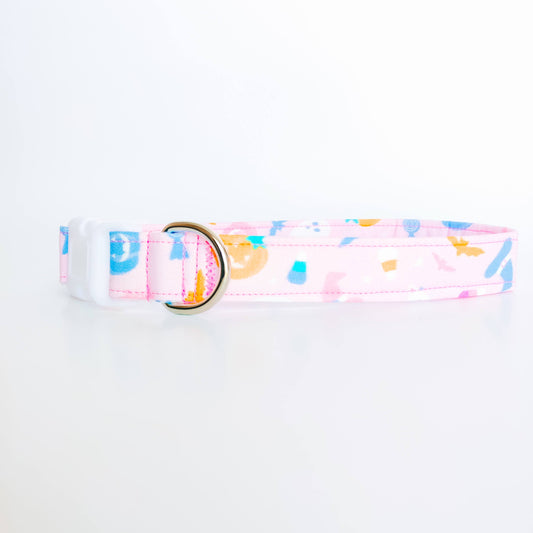 Cotton Candy Halloween Dog Collar/ Cat Collar