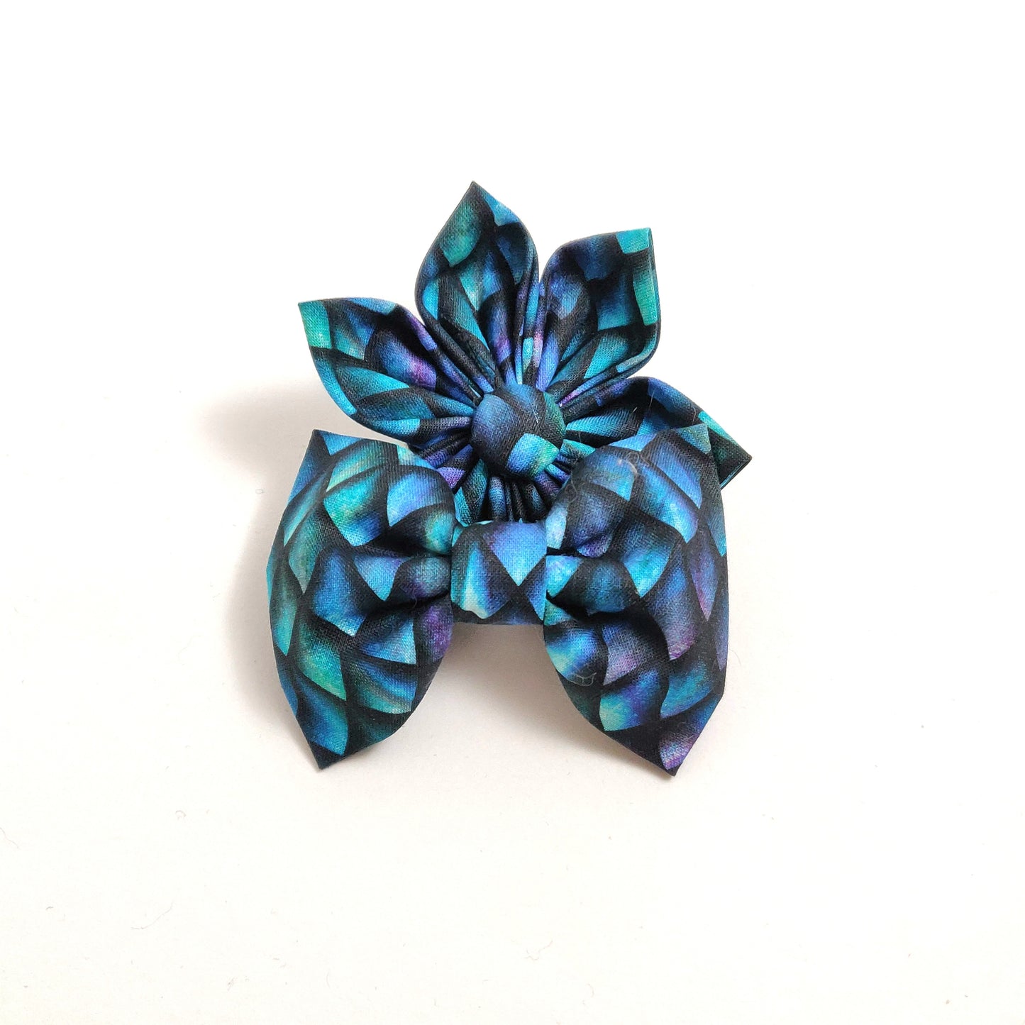 Dragon Scales Collar Flower/Bow Tie