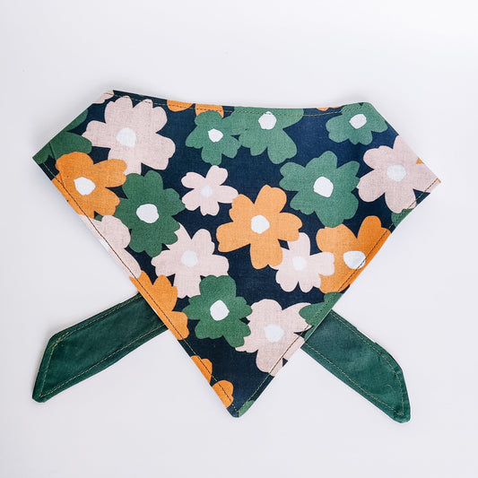 Fall Floral Dog Bandana & Cat Bandana