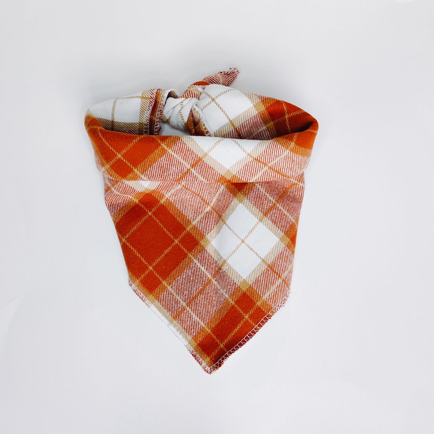 French Toast Plaid Dog Bandana & Cat Bandana