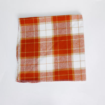 French Toast Plaid Dog Bandana & Cat Bandana