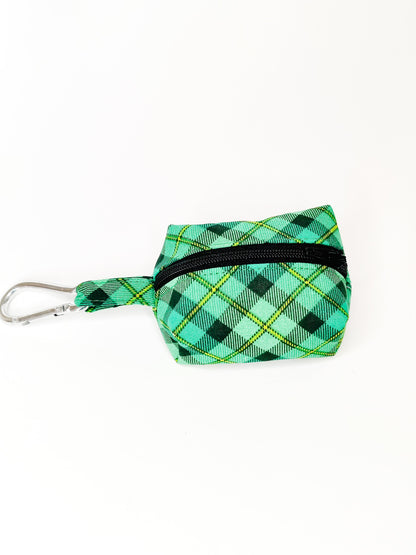 Paddy's Day Plaid Waste Bag Dispenser