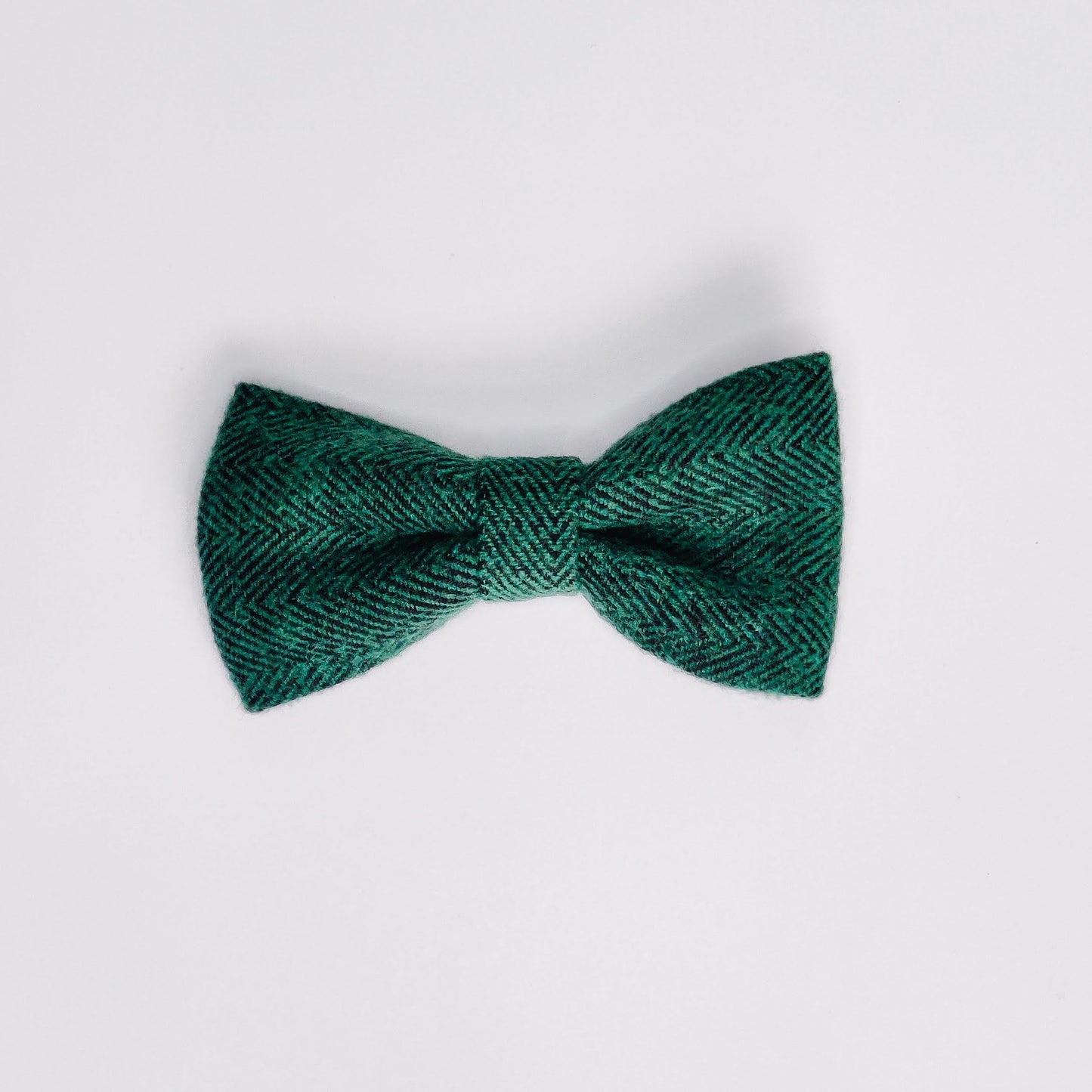 Green Woven Dog and Cat Bow Tie