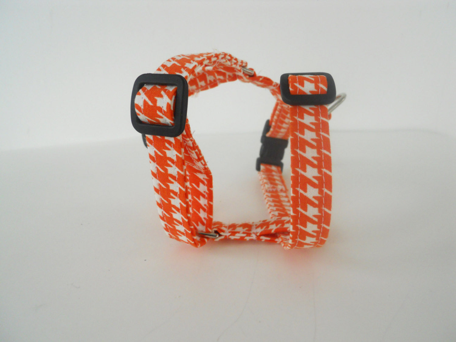 Orange collar, leash, and harness set - Charlotte's Pet