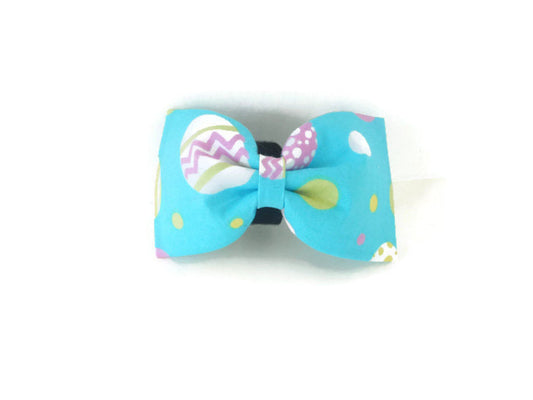 Blue Easter Bow Tie/Flower - Charlotte's Pet