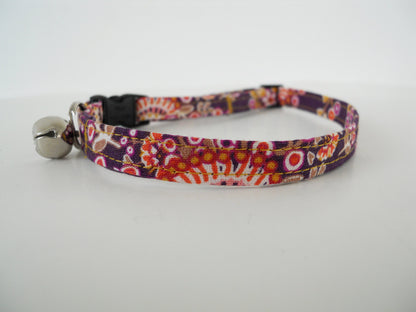 Purple Floral Collar - Charlotte's Pet