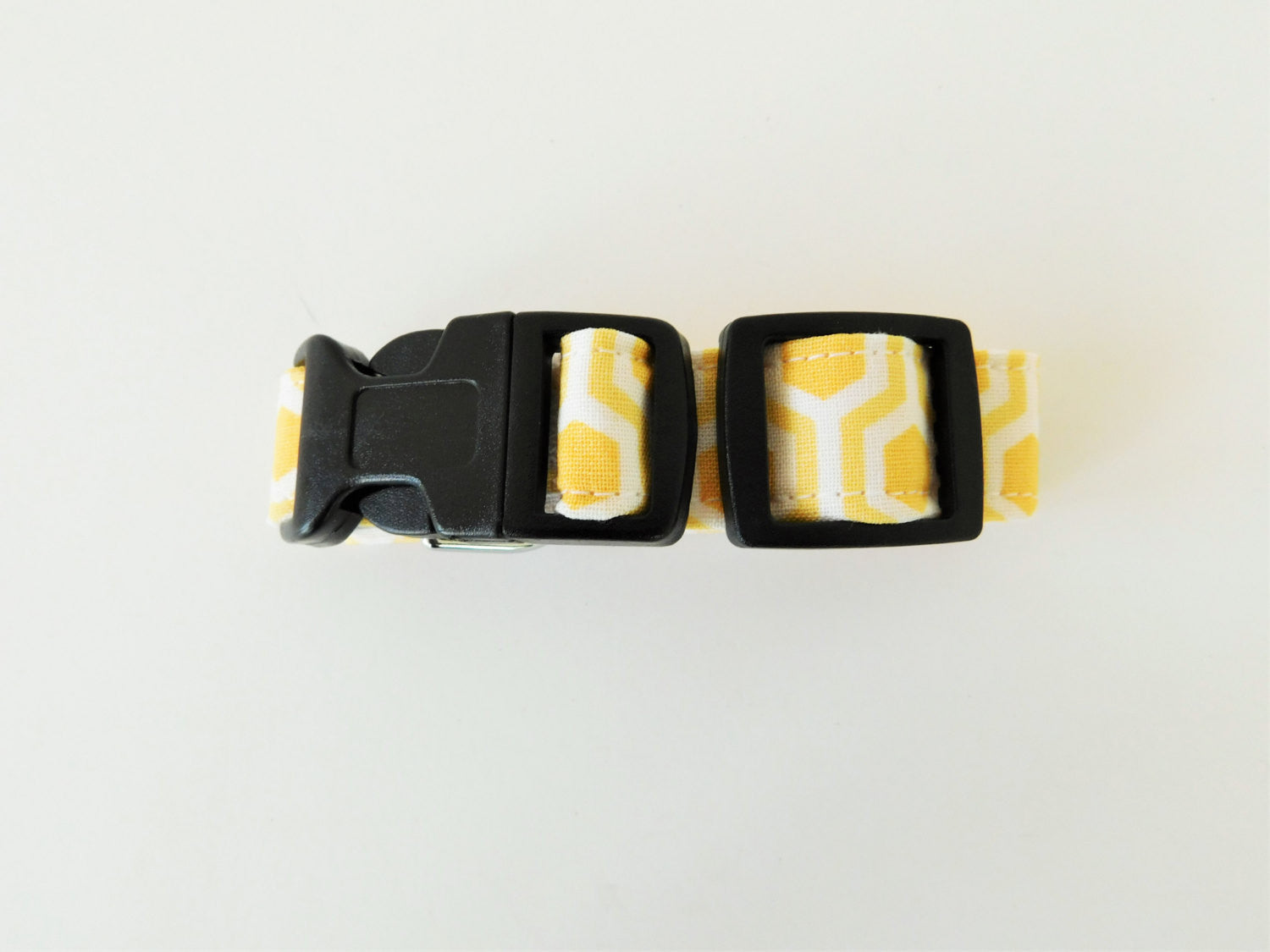 Yellow Honeycomb Collar - Charlotte's Pet