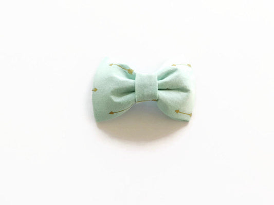 Mint Arrow Bow Tie/Flower - Charlotte's Pet