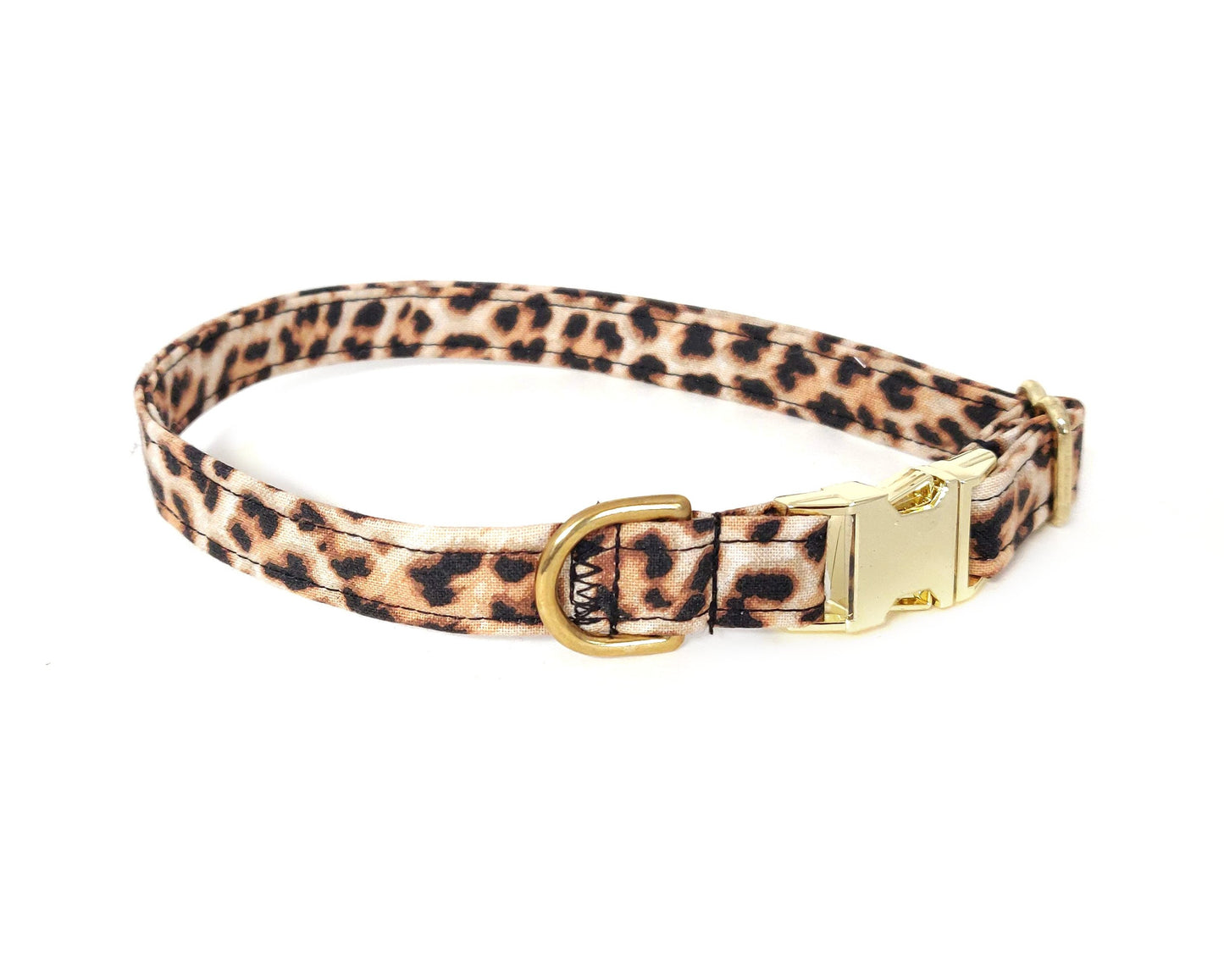 Leopard Print Dog Collar/ Cat Collar