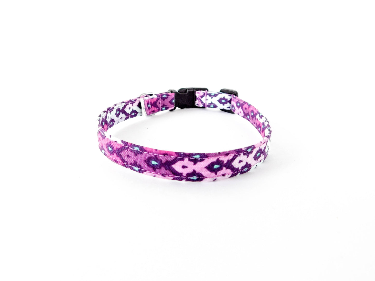 Purple Ikat Collar - Charlotte's Pet