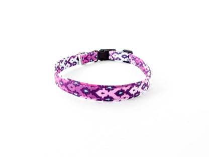 Purple Ikat Collar - Charlotte's Pet