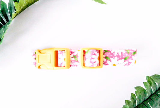 Pink Daisy Collar - Charlotte's Pet