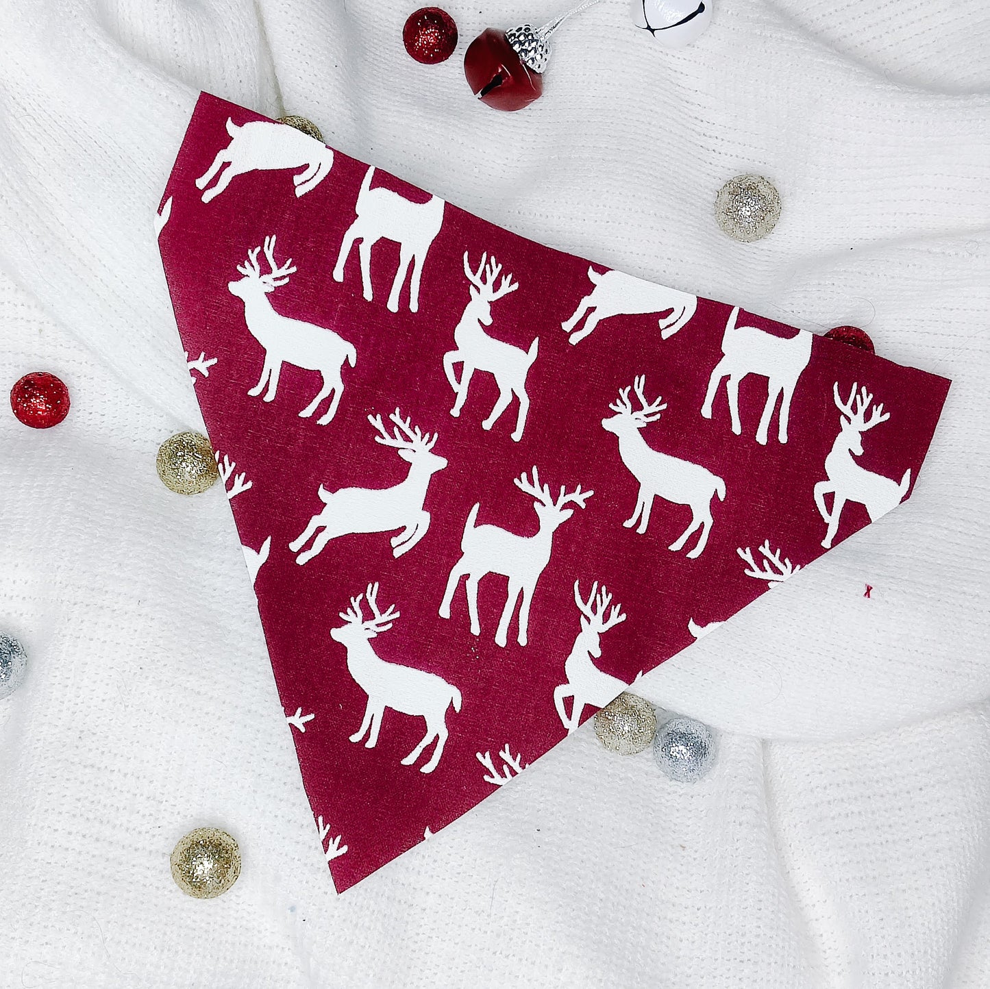 Prancing Deer Dog Bandana & Cat Bandana