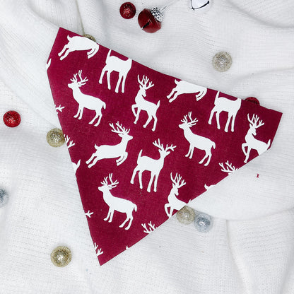 Prancing Deer Dog Bandana & Cat Bandana