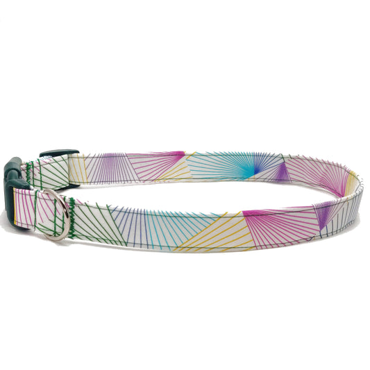 Rainbow Spectrum Dog Collar/ Cat Collar