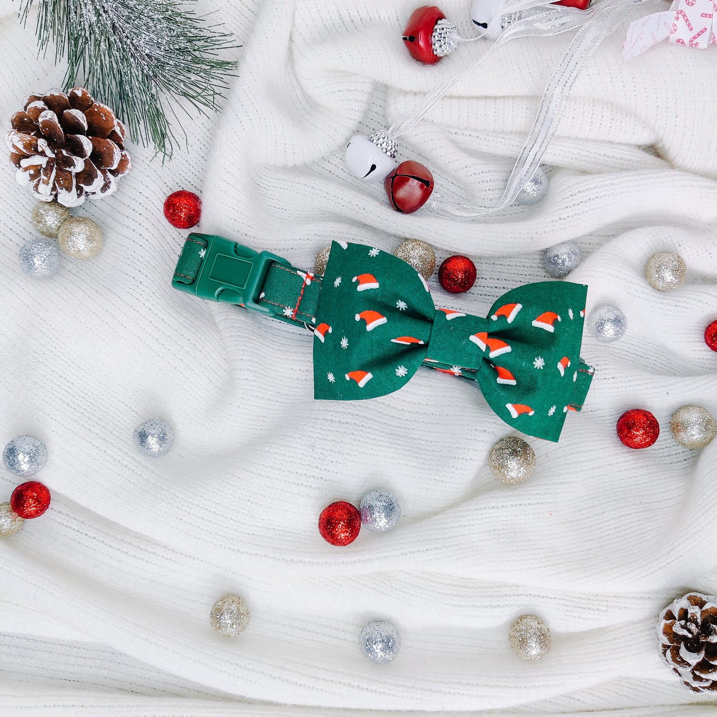 Santa Hats Dog Collar/ Cat Collar