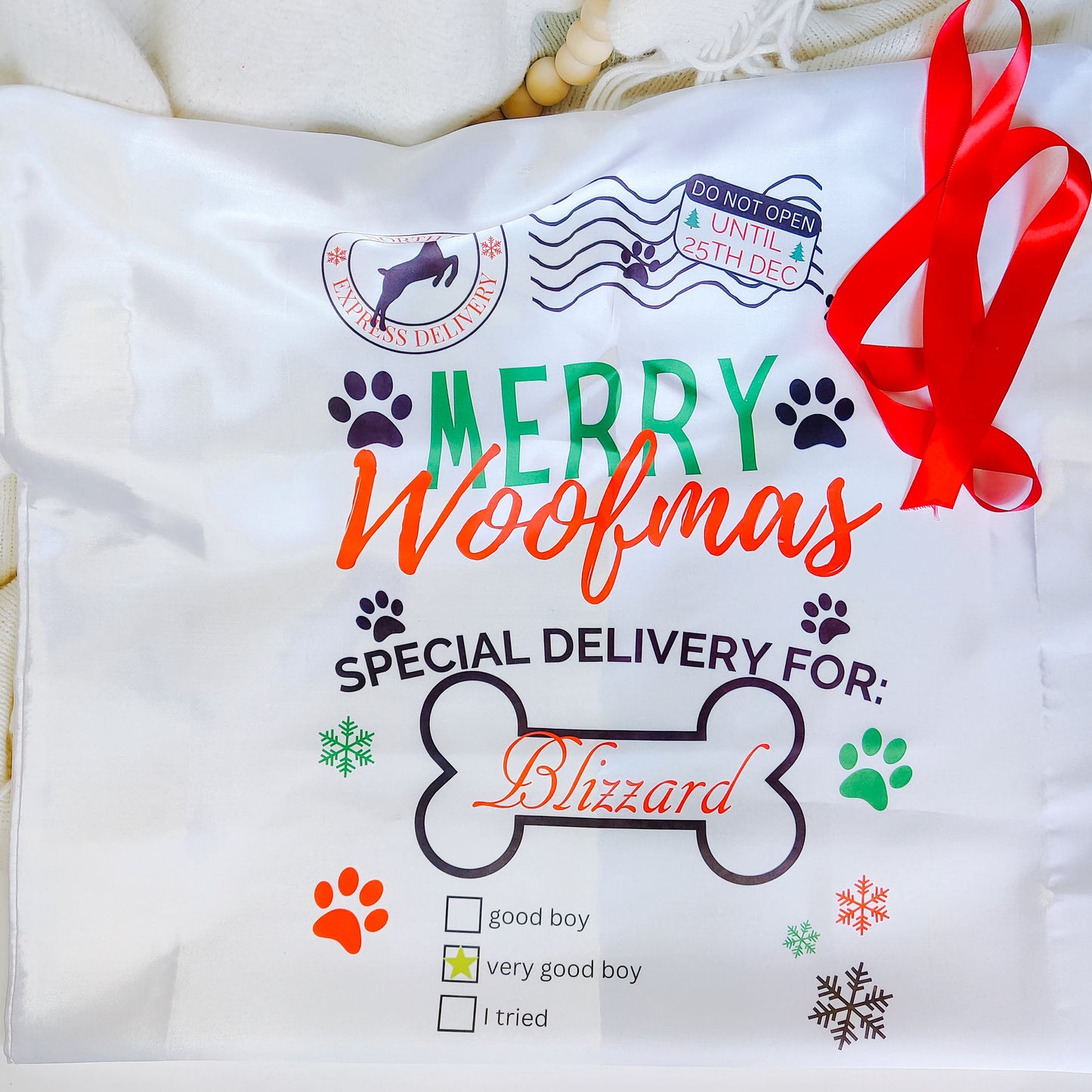 Dog & Cat Santa Sacks