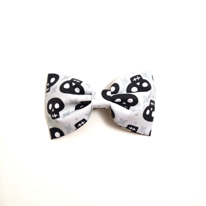 Skully Collar Flower/Bow Tie