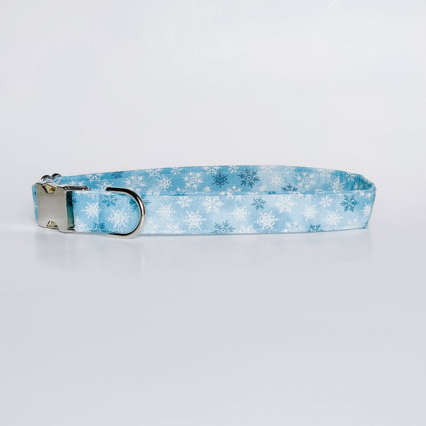 Snowflakes with Glitter Dog Collar/ Cat Collar