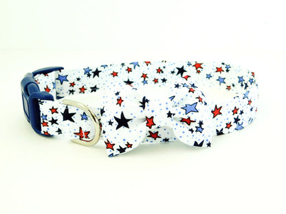 White Stars Collar - Charlotte's Pet