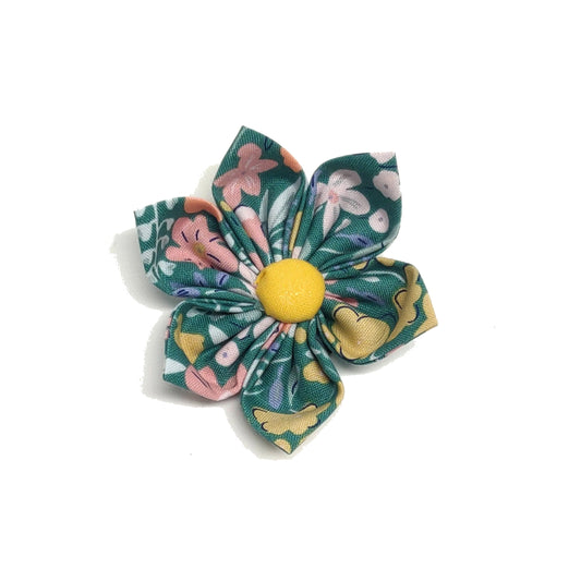Wild Flowers Dog & Cat Bow Tie/ Collar Flower