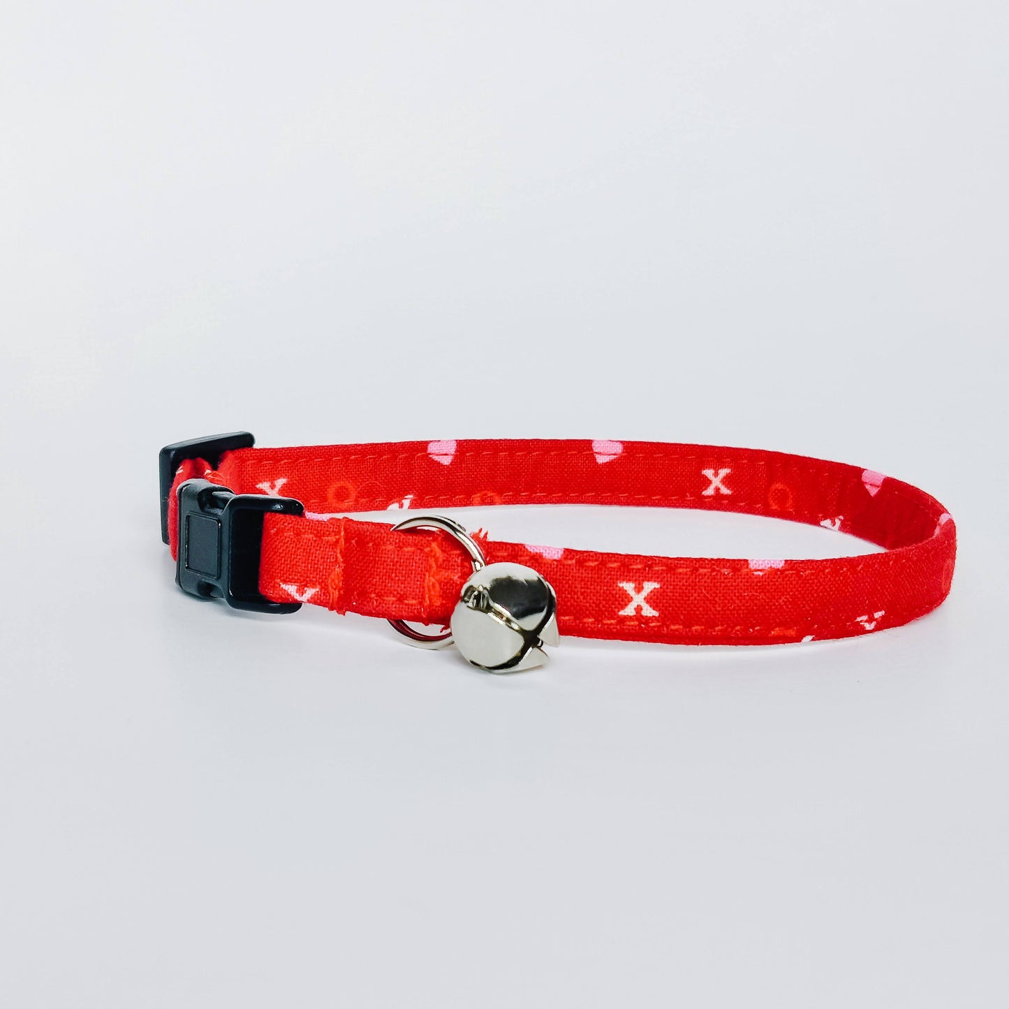 XOXO Red Valentine Dog Collar/ Cat Collar