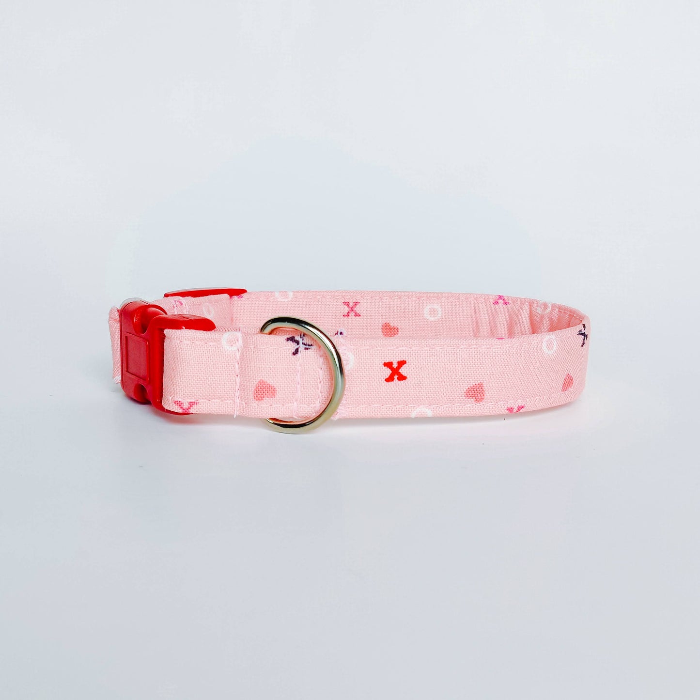 XOXO Pink Valentine Dog Collar/ Cat Collar