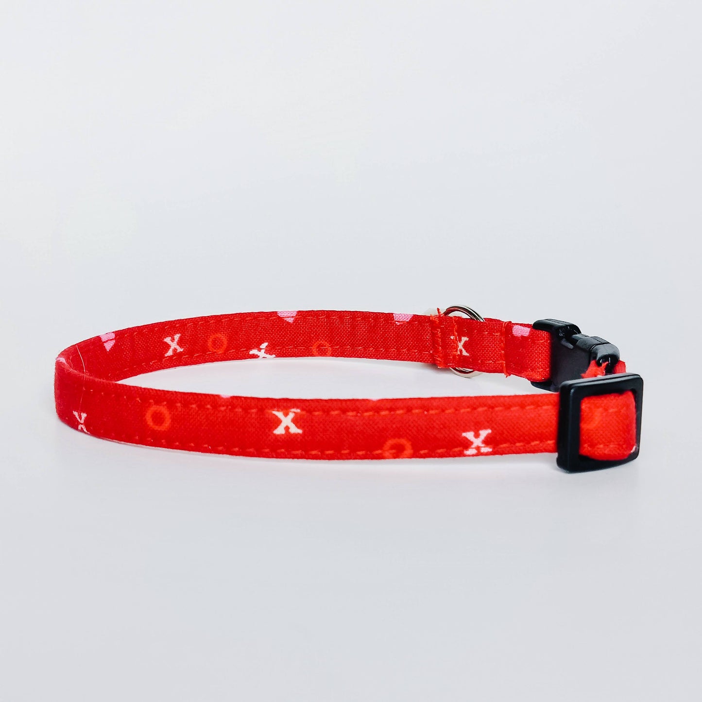 XOXO Red Valentine Dog Collar/ Cat Collar