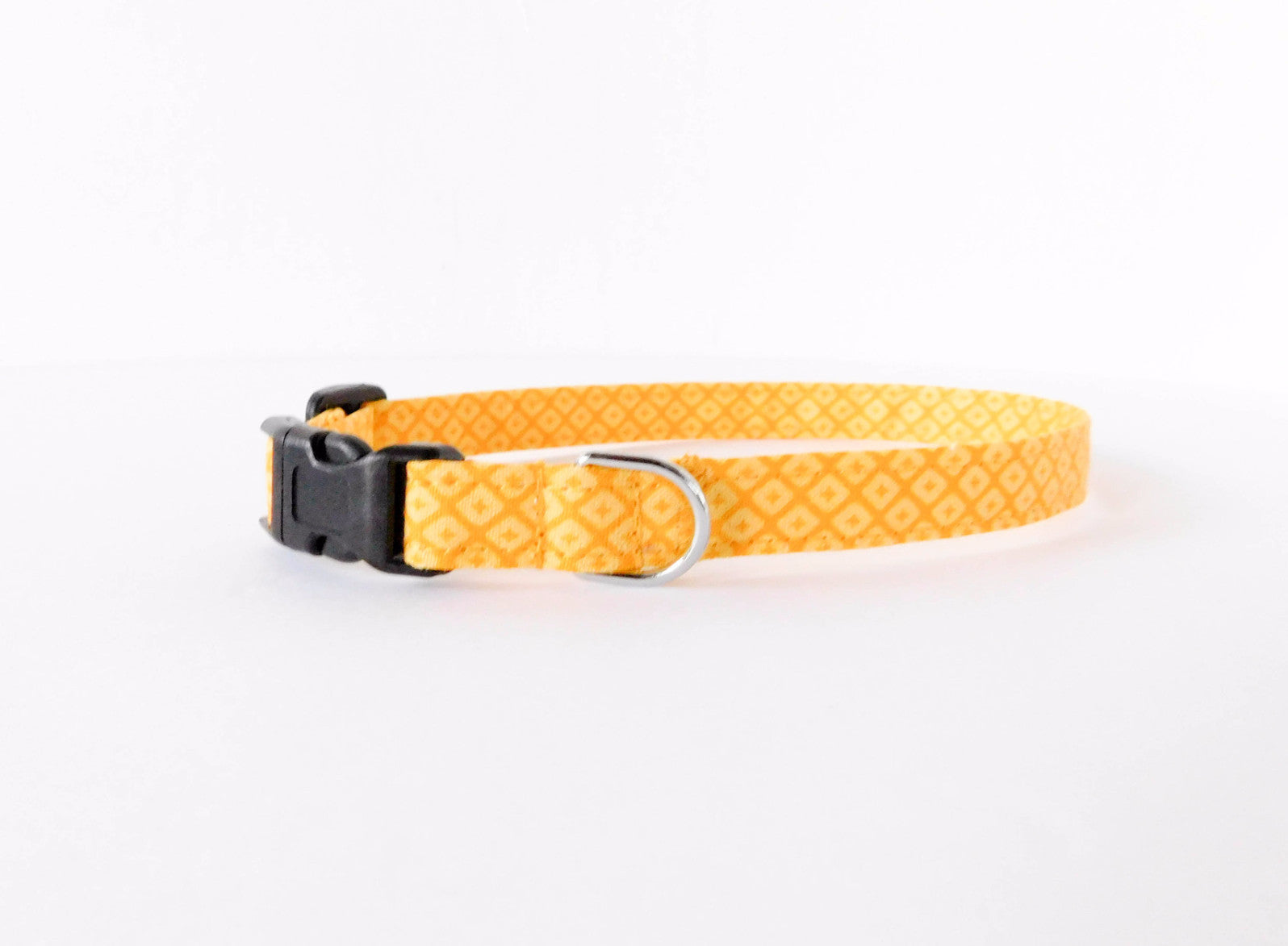 Yellow Diamond Print Collar - Charlotte's Pet